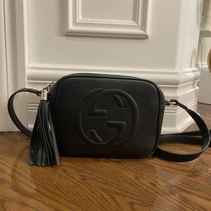 Gucci black soho crossbody bag